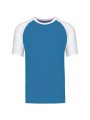 KARIBAN Baseball > T-shirt bicolore manches courtes /api/colors/a81d1b00-ac37-42f7-9c36-e03ae4abdc10 personnalisable