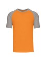 KARIBAN Baseball > T-shirt bicolore manches courtes /api/colors/b9b3684e-42ef-4be3-acc4-64eeb47d293a personnalisable
