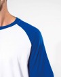 T-shirts KARIBAN Baseball - Tweekleurig t-shirt voor bedrukking &amp; borduring
