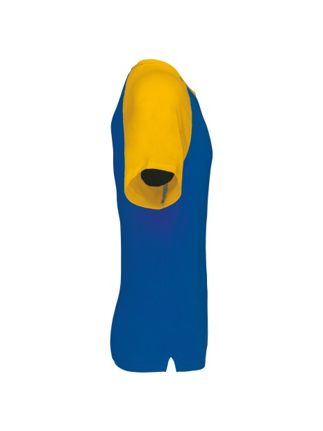 KARIBAN Baseball > T-shirt bicolore manches courtes /api/colors/4db825f7-c8dd-40a2-bcc6-d31c66051bc7 personnalisable
