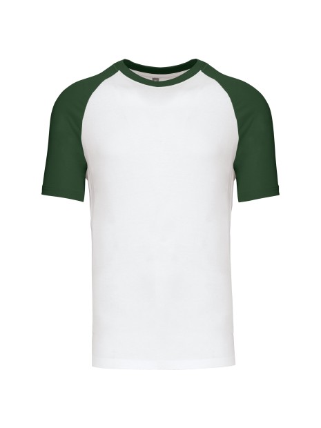KARIBAN Baseball > T-shirt bicolore manches courtes /api/colors/d26d33b5-de6f-42a0-8ce1-41b28d59363f personnalisable