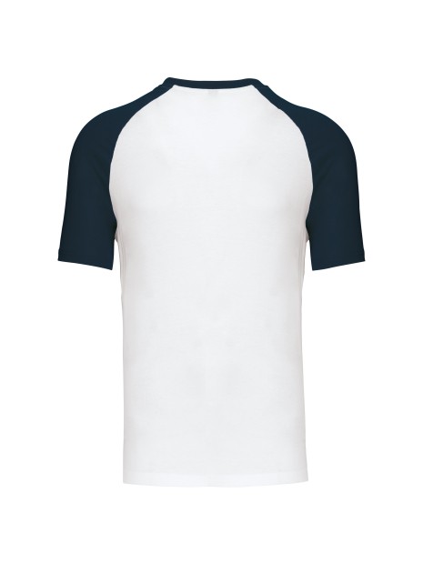KARIBAN Baseball > T-shirt bicolore manches courtes /api/colors/7106f99d-2e20-4f66-8e9f-e598d6240563 personnalisable