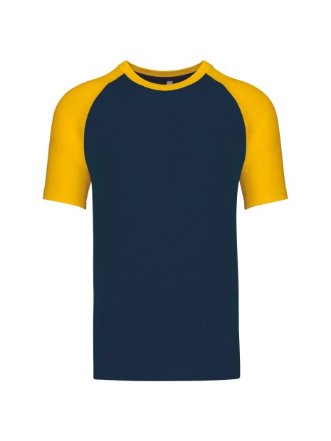 KARIBAN Baseball > T-shirt bicolore manches courtes /api/colors/88cba4a0-0ac1-4e82-af5d-b00e170011fe personnalisable