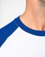 T-Shirts personnalisable KARIBAN Baseball > T-shirt bicolore manches courtes