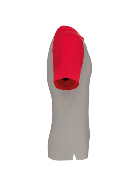 KARIBAN Baseball > T-shirt bicolore manches courtes /api/colors/db5fd7e3-ea31-4503-b5f7-3aef22207ed0 personnalisable