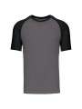 KARIBAN Baseball > T-shirt bicolore manches courtes /api/colors/01f2708e-e85f-4d20-b2e7-e8a6a33173fa personnalisable