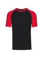 KARIBAN Baseball > T-shirt bicolore manches courtes /api/colors/b084ccc6-964d-4c40-a33e-0f276869188a personnalisable