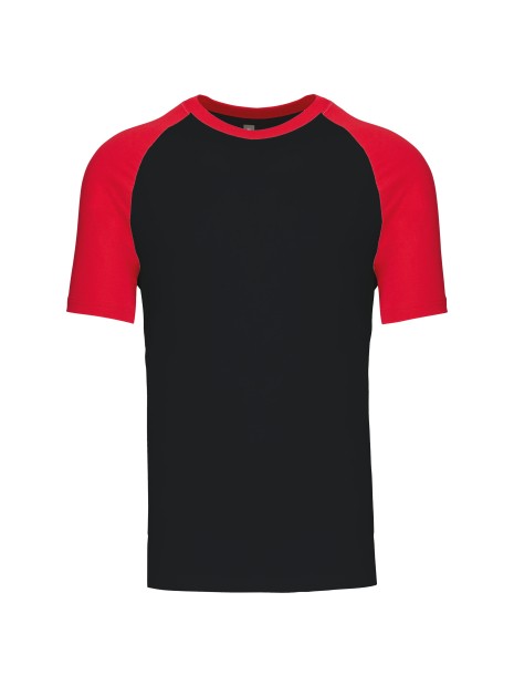 KARIBAN Baseball > T-shirt bicolore manches courtes /api/colors/b084ccc6-964d-4c40-a33e-0f276869188a personnalisable
