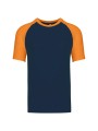 KARIBAN Baseball > T-shirt bicolore manches courtes /api/colors/3b32ee91-14b1-49a1-a367-9c9bd1738c26 personnalisable