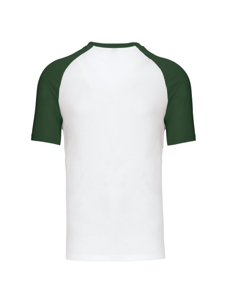 KARIBAN Baseball > T-shirt bicolore manches courtes /api/colors/d26d33b5-de6f-42a0-8ce1-41b28d59363f personnalisable