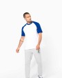 T-shirts KARIBAN Baseball - Tweekleurig t-shirt voor bedrukking &amp; borduring