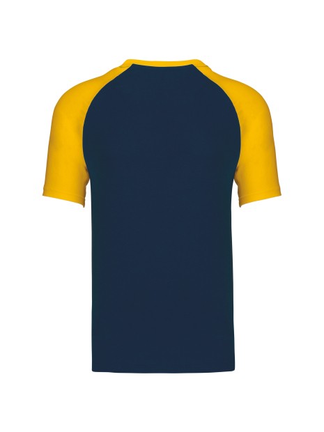 KARIBAN Baseball > T-shirt bicolore manches courtes /api/colors/88cba4a0-0ac1-4e82-af5d-b00e170011fe personnalisable