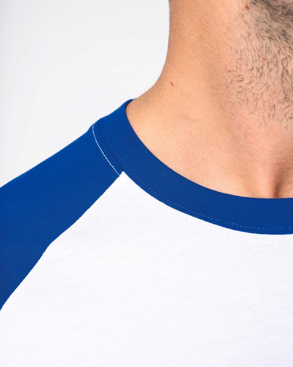 T-Shirts personnalisable KARIBAN Baseball > T-shirt bicolore manches courtes