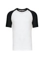 KARIBAN Baseball > T-shirt bicolore manches courtes /api/colors/f7bbab39-eed0-4e10-a2bb-e238550dbaf8 personnalisable