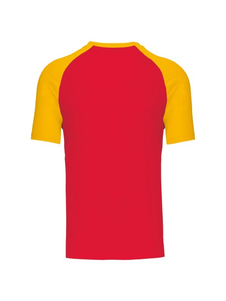 KARIBAN Baseball > T-shirt bicolore manches courtes /api/colors/a72ffb59-4326-45eb-905c-46a9673f3c85 personnalisable