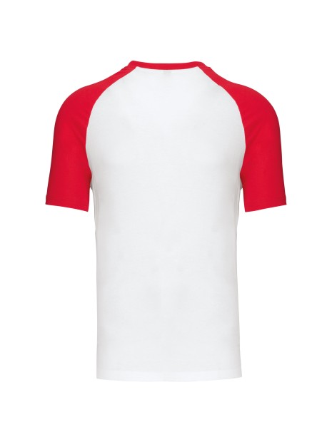KARIBAN Baseball > T-shirt bicolore manches courtes /api/colors/9f92a202-c244-4977-9a4f-b1dea2a1d7fd personnalisable