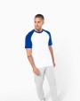 T-Shirts personnalisable KARIBAN Baseball > T-shirt bicolore manches courtes