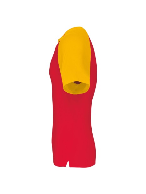 KARIBAN Baseball > T-shirt bicolore manches courtes /api/colors/a72ffb59-4326-45eb-905c-46a9673f3c85 personnalisable