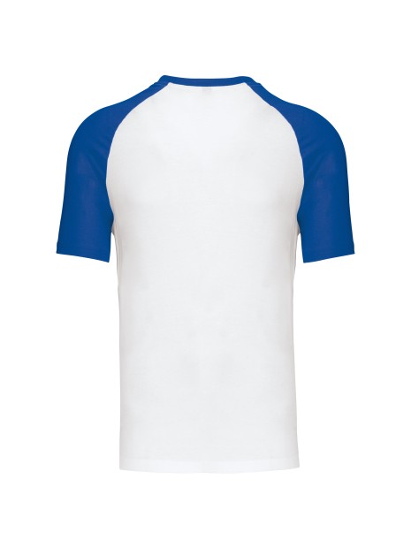 KARIBAN Baseball > T-shirt bicolore manches courtes /api/colors/62230217-c61f-46b3-9484-2b22bb03be7d personnalisable