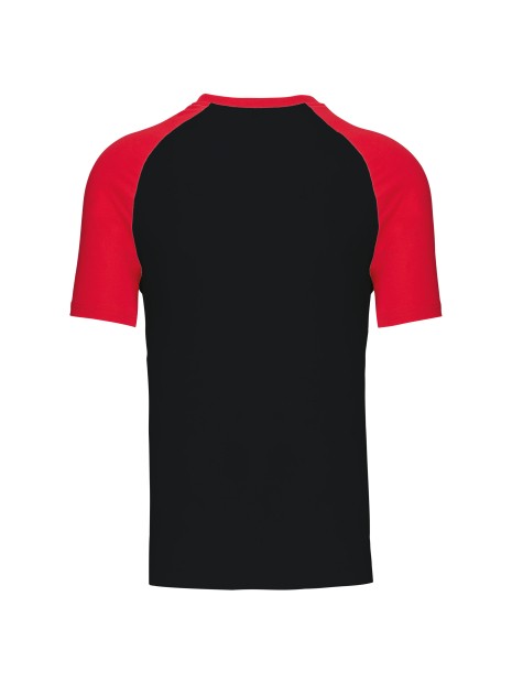 KARIBAN Baseball > T-shirt bicolore manches courtes /api/colors/b084ccc6-964d-4c40-a33e-0f276869188a personnalisable