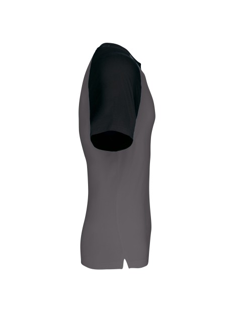 KARIBAN Baseball > T-shirt bicolore manches courtes /api/colors/01f2708e-e85f-4d20-b2e7-e8a6a33173fa personnalisable