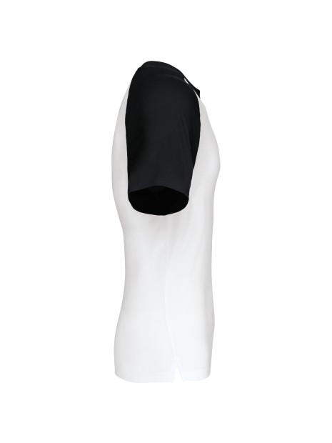 KARIBAN Baseball > T-shirt bicolore manches courtes /api/colors/f7bbab39-eed0-4e10-a2bb-e238550dbaf8 personnalisable