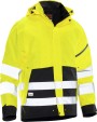 Jassen JOBMAN 1273 Hi-Vis Shell Jacket voor bedrukking &amp; borduring