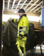Jassen JOBMAN 1273 Hi-Vis Shell Jacket voor bedrukking &amp; borduring
