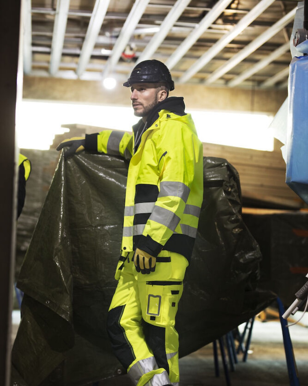 JOBMAN 1273 Shelljacke Hi-Vis Jacken personalisierbar