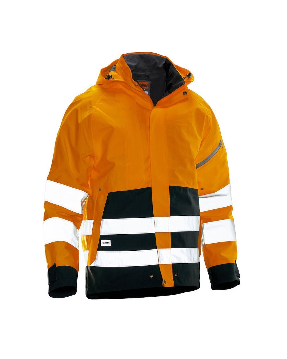 Jassen JOBMAN 1273 Hi-Vis Shell Jacket voor bedrukking &amp; borduring