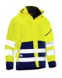 Jassen JOBMAN 1273 Hi-Vis Shell Jacket voor bedrukking &amp; borduring