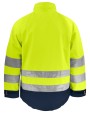 Jassen JOBMAN 1273 Hi-Vis Shell Jacket voor bedrukking &amp; borduring