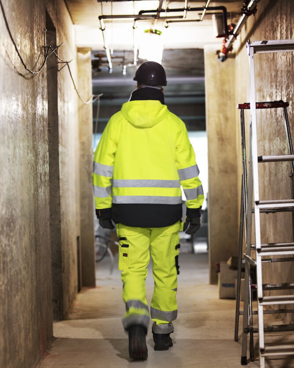 JOBMAN 1273 Shelljacke Hi-Vis Jacken personalisierbar