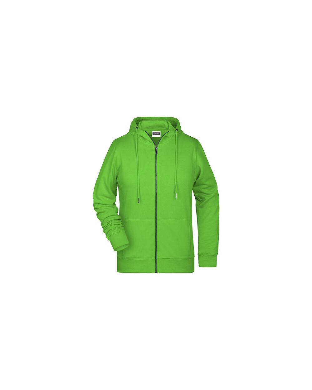 JAMES & NICHOLSON Ladies` Zip-Hoody Sweatshirts personalisierbar