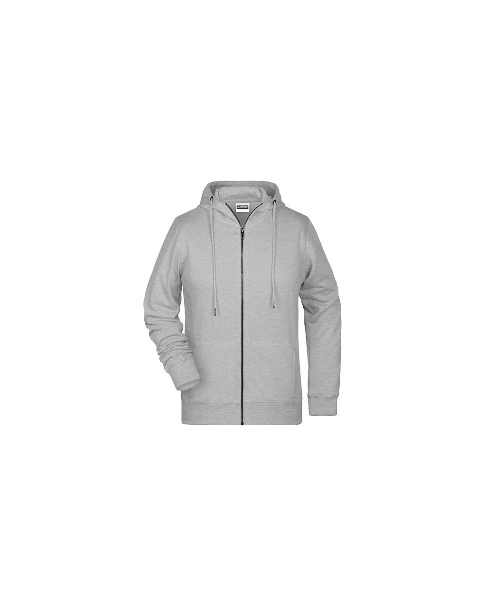 Sweaters & hoodies JAMES & NICHOLSON Ladies` Zip-Hoody voor bedrukking &amp; borduring