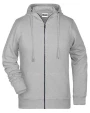 JAMES & NICHOLSON Ladies` Zip-Hoody Sweatshirts personalisierbar