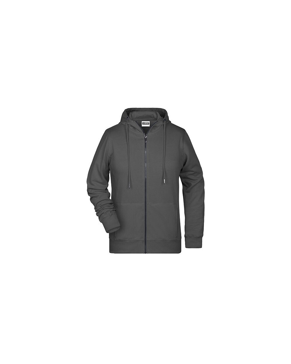 JAMES & NICHOLSON Ladies` Zip-Hoody Sweatshirts personalisierbar