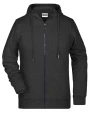 JAMES & NICHOLSON Ladies` Zip-Hoody Sweatshirts personalisierbar