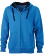 JAMES & NICHOLSON Men´s Hooded Jacket Sweatshirts personalisierbar