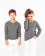 Sweat-shirts personnalisable KARIBAN Sweat-shirt Bio manches raglan enfant