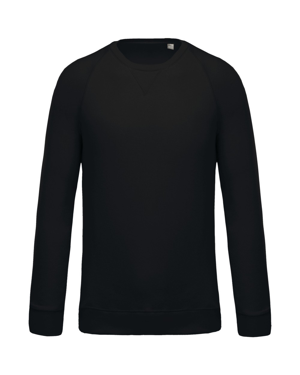 Sweat-shirts personnalisable KARIBAN Sweat-shirt Bio manches raglan enfant