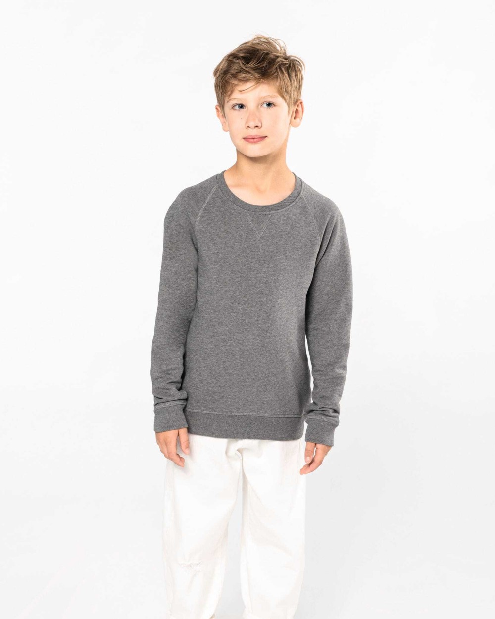 KARIBAN Bio-Sweatshirt für Kinder mit Raglanärmeln Sweatshirts personalisierbar