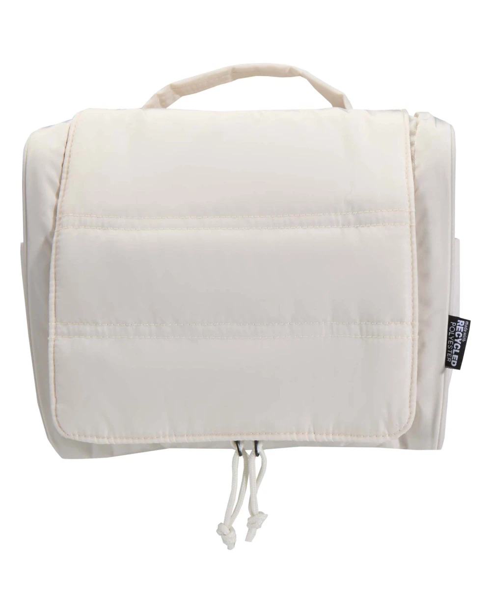 Tassen & Zakken 4DO Puffer GRS gerecycleerde ophangbare canvas toilettas 8L voor bedrukking &amp; borduring