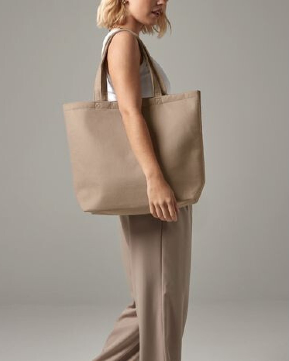 Tassen & Zakken BAG BASE FELT SHOPPER voor bedrukking &amp; borduring