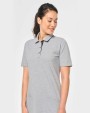 Polos personnalisable WK. DESIGNED TO WORK Polo long manches courtes femme