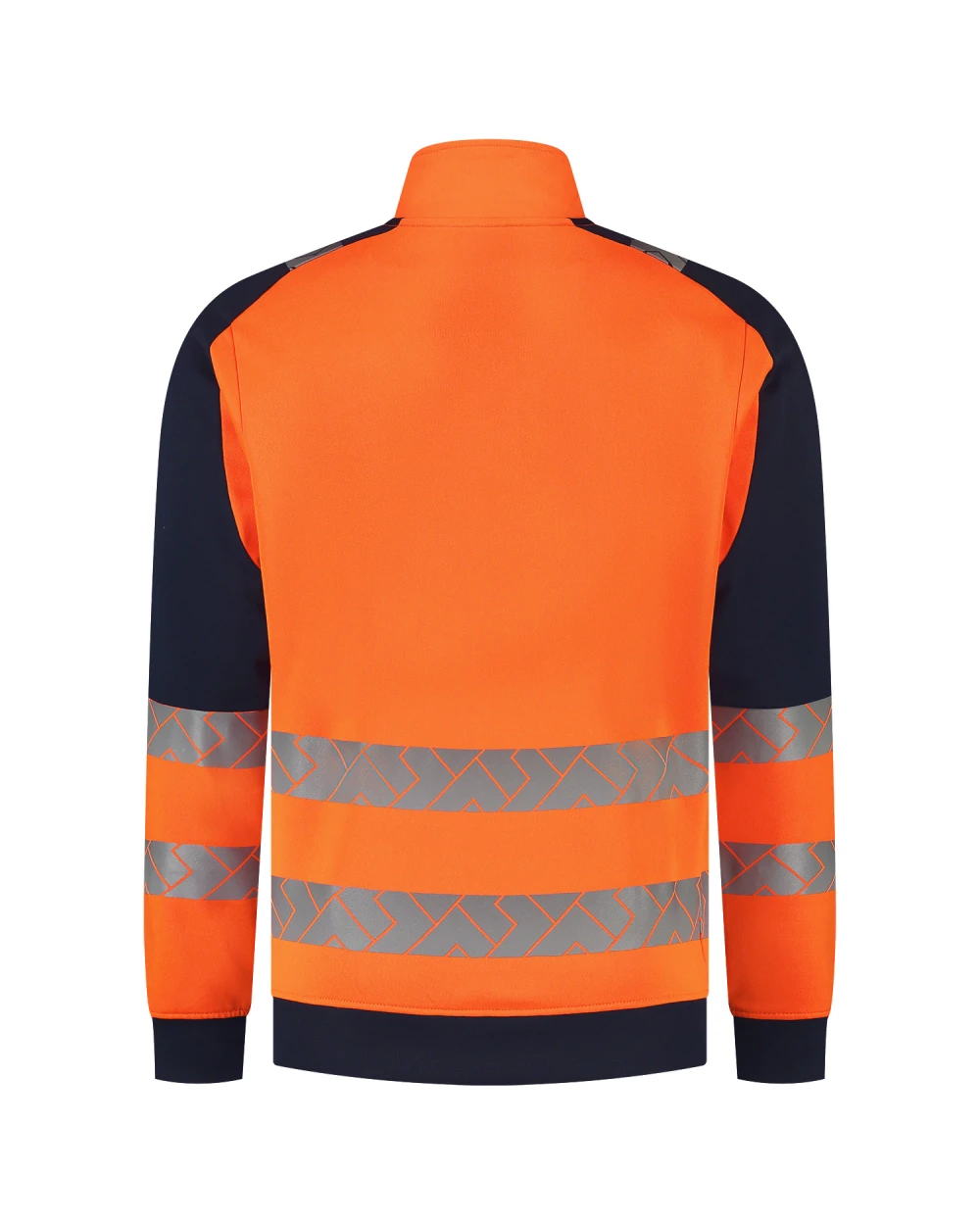 Sweat-shirts personnalisable TRICORP Sweat 1/4 Zip Haute Visibilité Redefined Lavable Industriellement