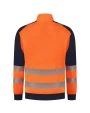 Sweat-shirts personnalisable TRICORP Sweat 1/4 Zip Haute Visibilité Redefined Lavable Industriellement