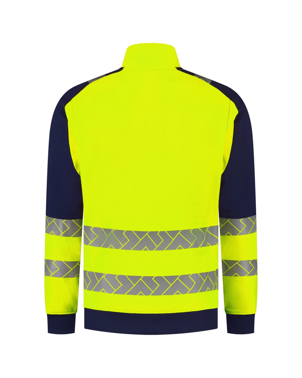 Sweat-shirts personnalisable TRICORP Sweat 1/4 Zip Haute Visibilité Redefined Lavable Industriellement