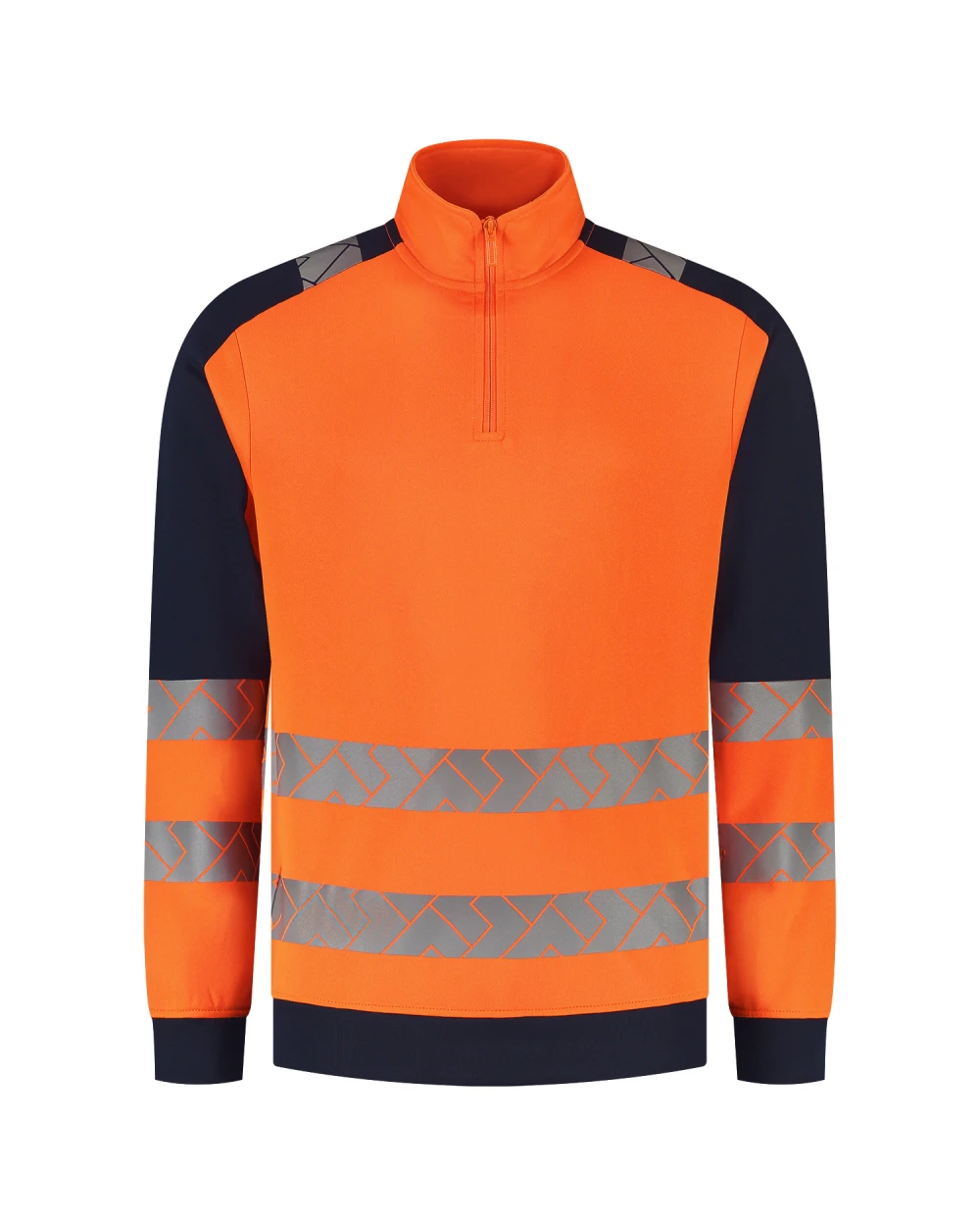 Sweaters & hoodies TRICORP Zip Sweater High Vis Redefined Industrieel Wasbaar voor bedrukking &amp; borduring