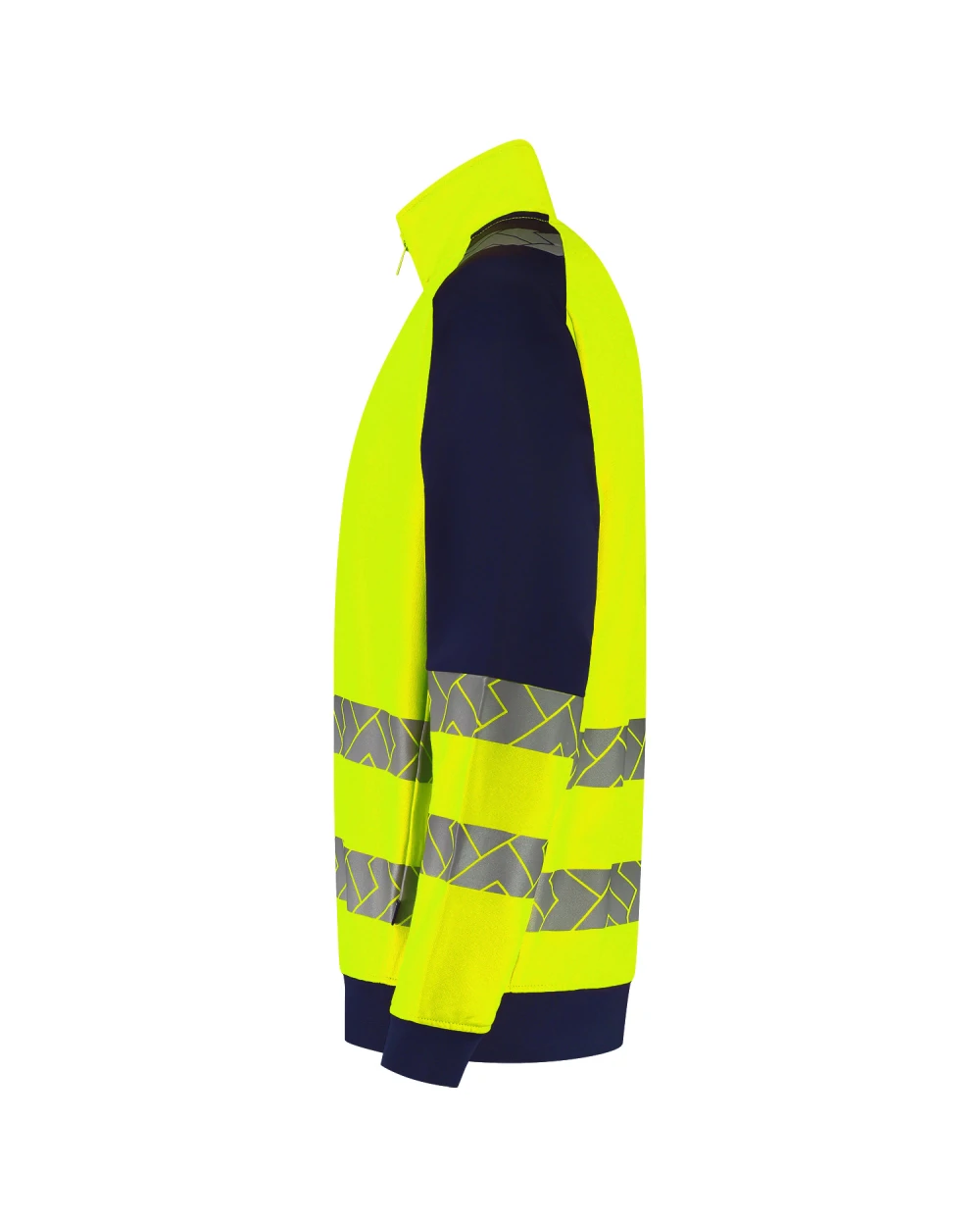 Sweat-shirts personnalisable TRICORP Sweat 1/4 Zip Haute Visibilité Redefined Lavable Industriellement